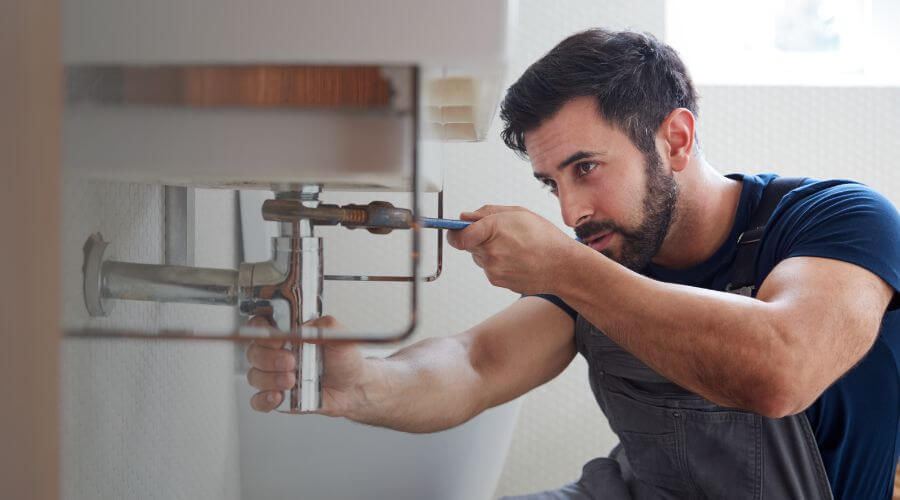 Tankless water heater installation in Spurgeon, IN